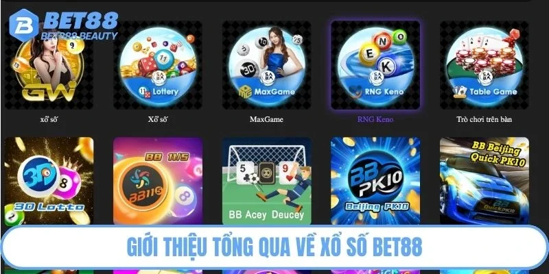 Giới thiệu tổng quan về xổ số Bet88